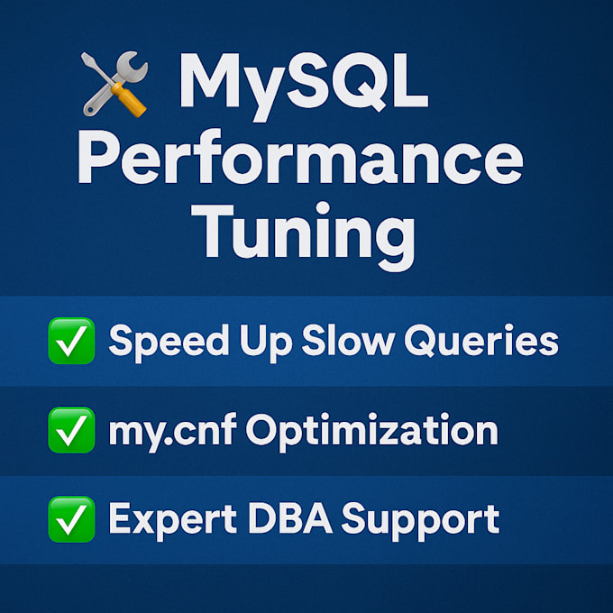 mysql performance optimization and tuning