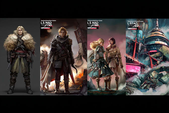 draw your rpg game character design