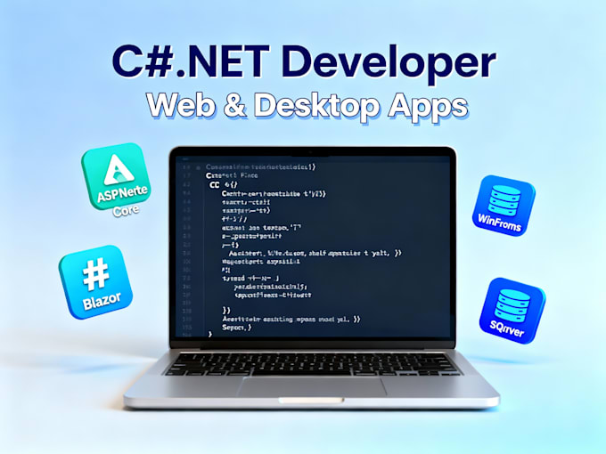 develop asp dotnet core web api mvc or blazor application