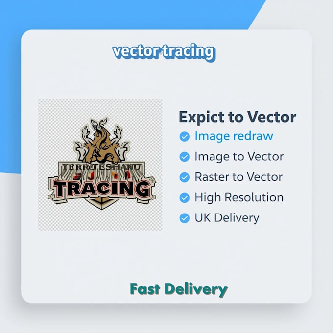 manual vector tracing, and raster to vector