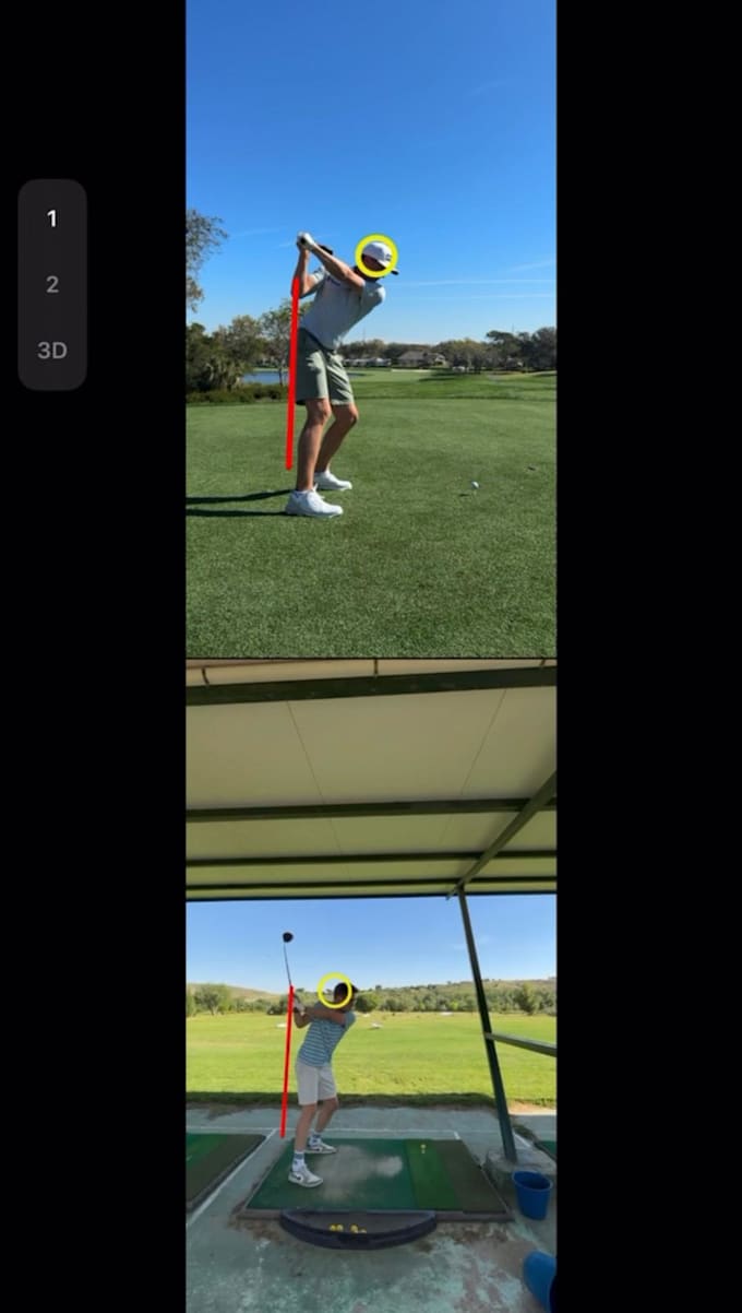 help you improve at golf through a lesson based on custom video analysis