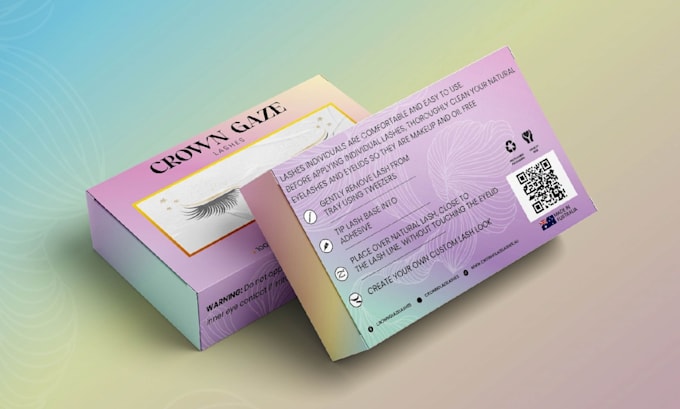 packaging box design, cosmetics packaging, mailer box, mylar bag design