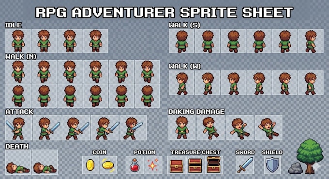 draw nsfw pixel art sprite character lewd animation game art 2d rpg maker