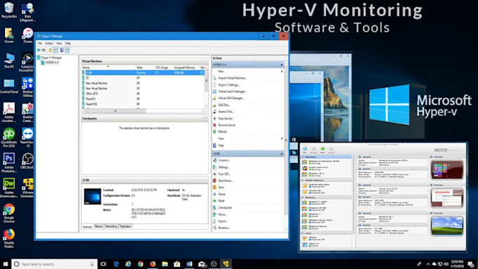 install multiple os on hyper v, vmware, and virtualbox vms