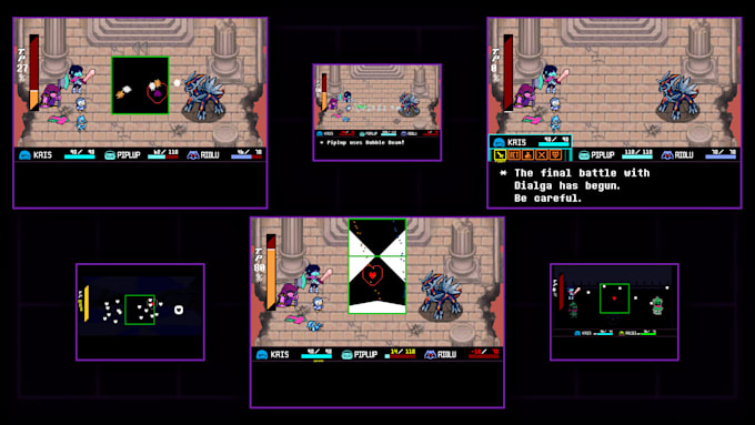 make a deltarune fangame for you