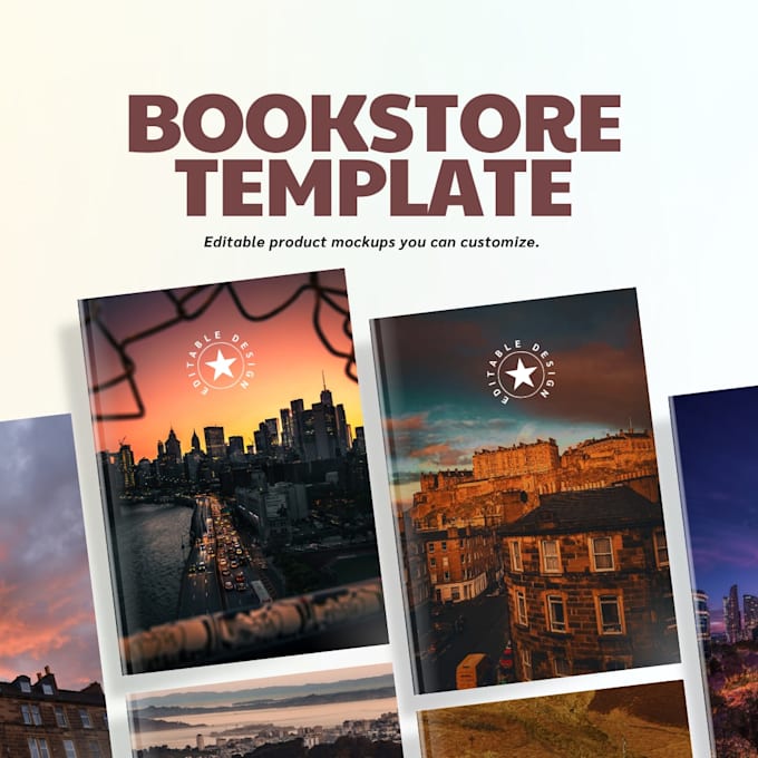 design a digital product mockup, ecover bundle, and online course mockup