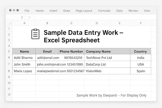 provide accurate data entry and virtual assistant services