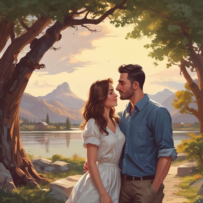 cartoonize your couple portrait