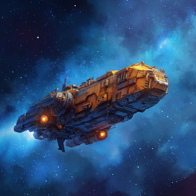 create high quality 3d concept art for vehicles, spaceships