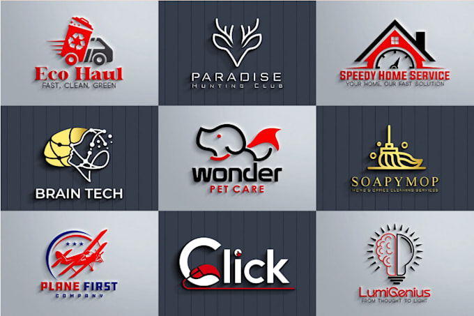 create timeless modern minimalist business logo design