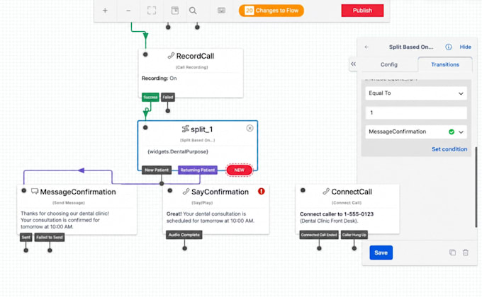 setup n8n ai voice calling agent ai receptionist twilio inbound outbound call