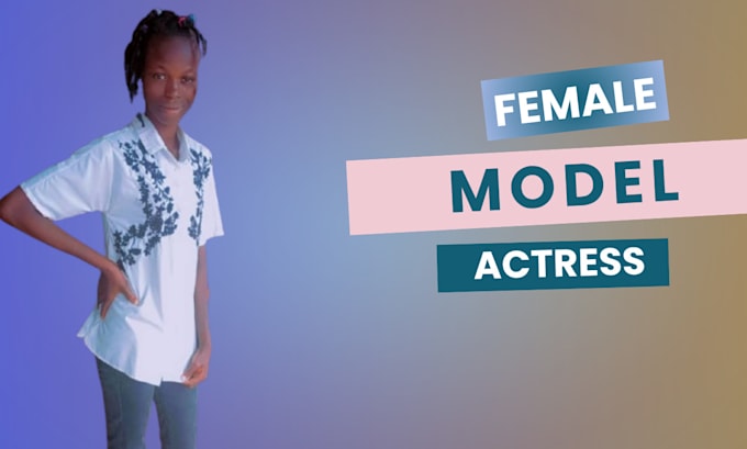be your professional female model actress
