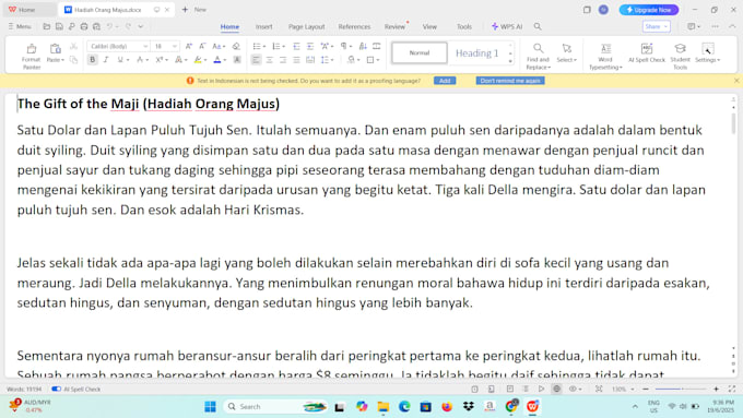 translate and copy text you are giving me