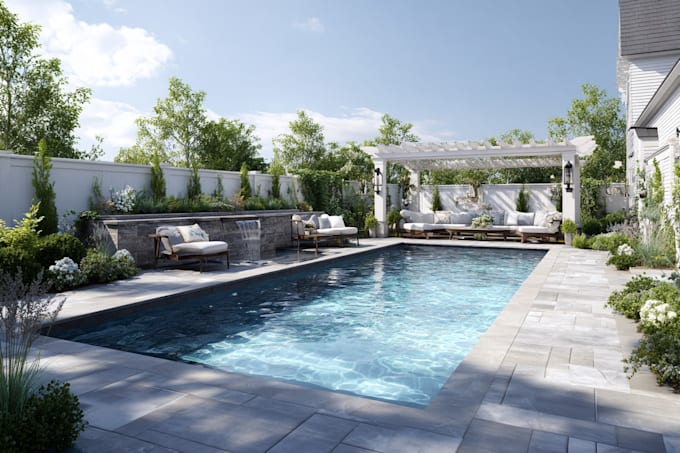 make landscape design backyard front garden, pool design