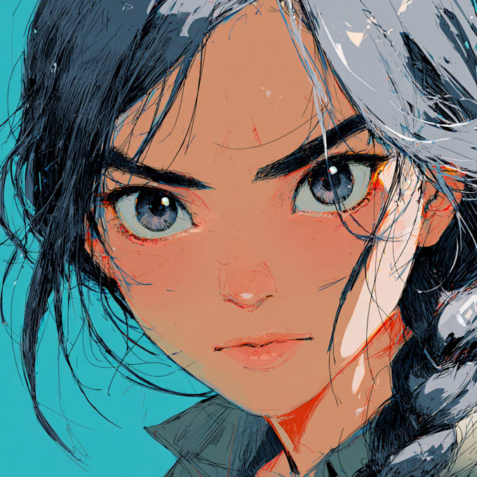 Draw beautiful anime style, fan art, and original character by Aloete ...