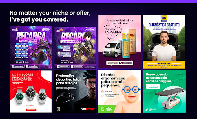 design creative facebook ads, social media advertising and instagram content