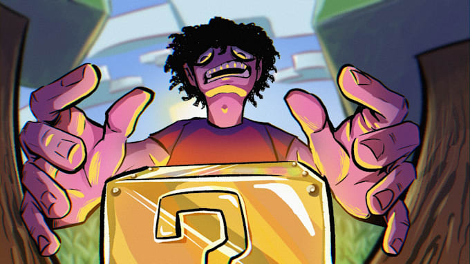 make an art for your youtube thumbnail
