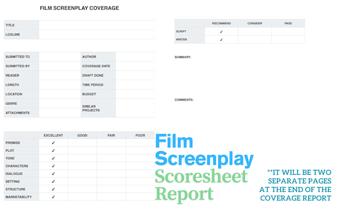 analyze your script with studio style coverage