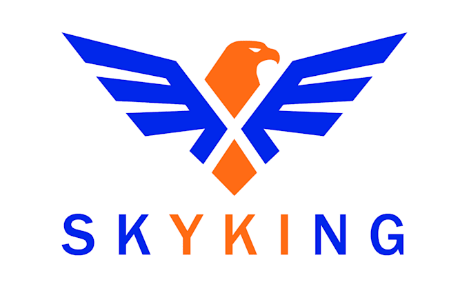 design a minimalist eagle, falcon, hawk, bird, animal logo