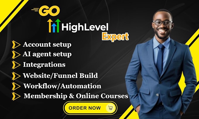 be your gohighlevel expert gohighlevel website sales funnel go high level expert