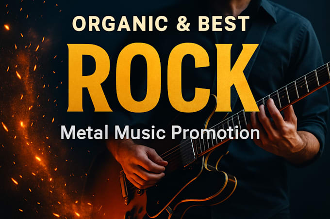 promte and get your rock or metal music heard by 900 active playlist curators