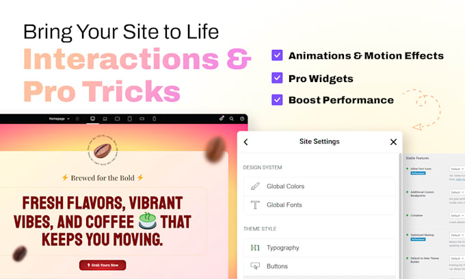 teach you elementor at your pace and help you become a pro