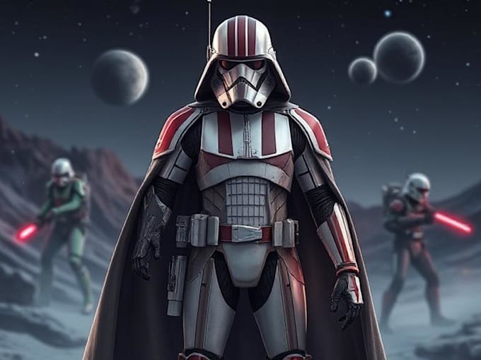 design your sci fi and star wars character