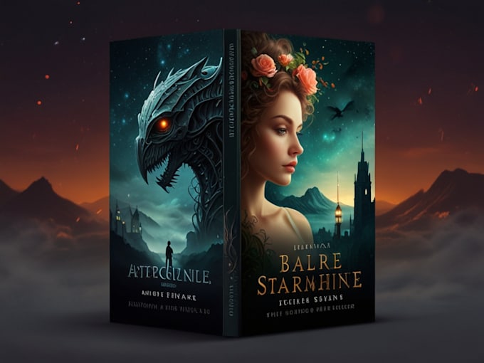 design fantasy, romance and sci fi book covers