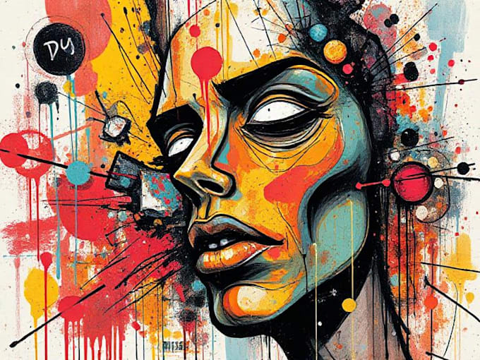 do illustration expresionism art, graffity, abstract