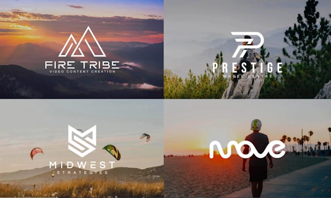 create a modern minimalist logo for your brand