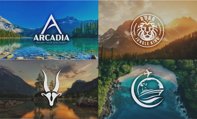 create a modern minimalist logo for your brand