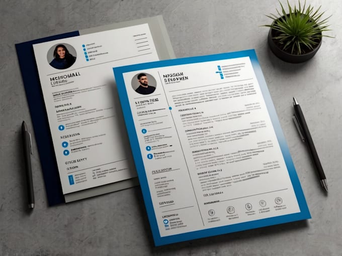 create a professional resume and cover letter