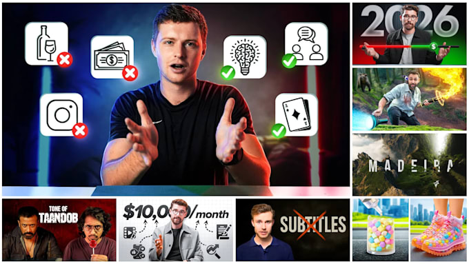 desgin eyecatching youtube thumbnail design to boost your views