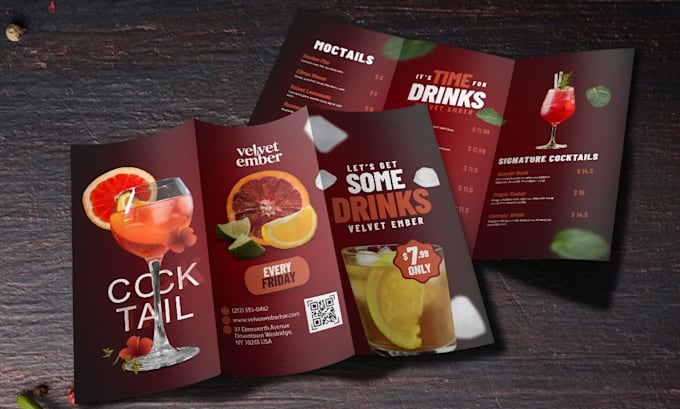 do restaurant menu design, food menu design, restaurant menu card design
