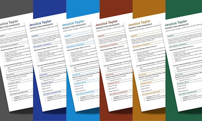 redesign and optimize your ats resume in microsoft word