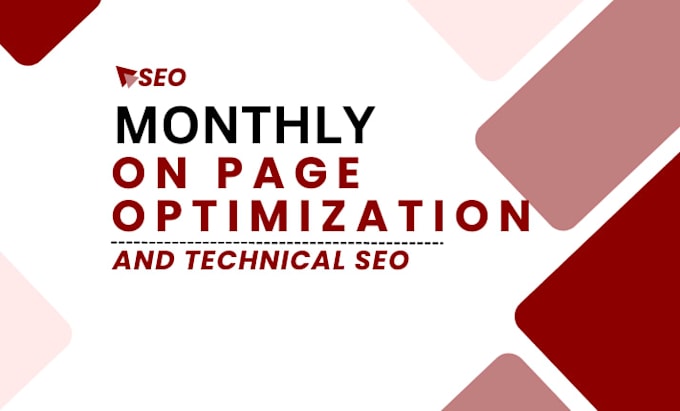 do monthly on page SEO and technical errors optimization