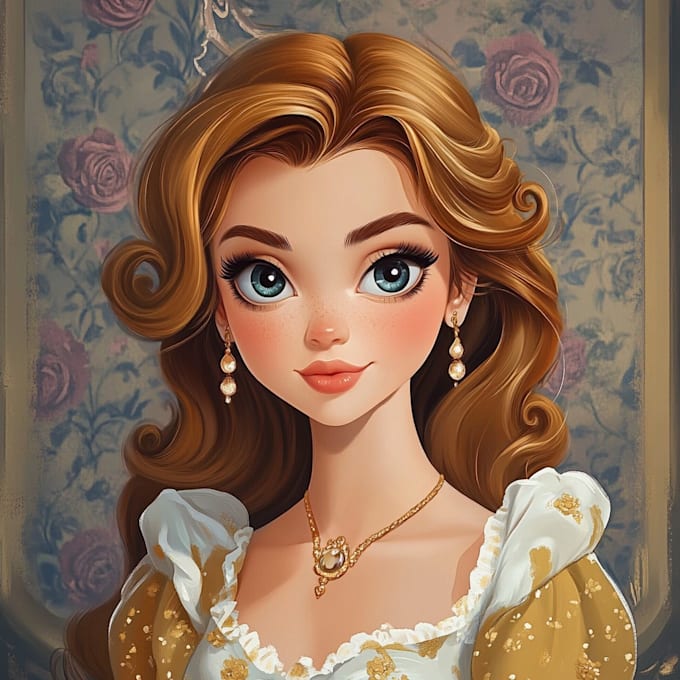 draw you a beautiful harry potter disney portrait