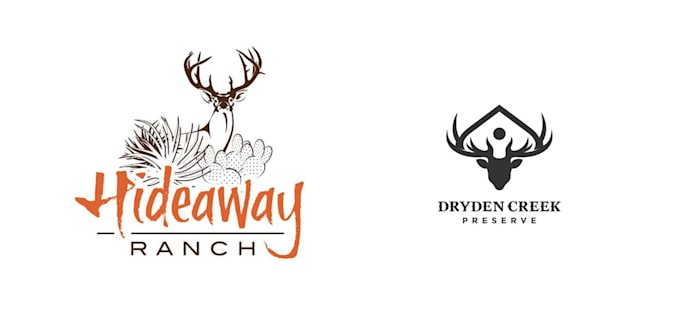 design perfect outdoor brand and cattle hunting logo