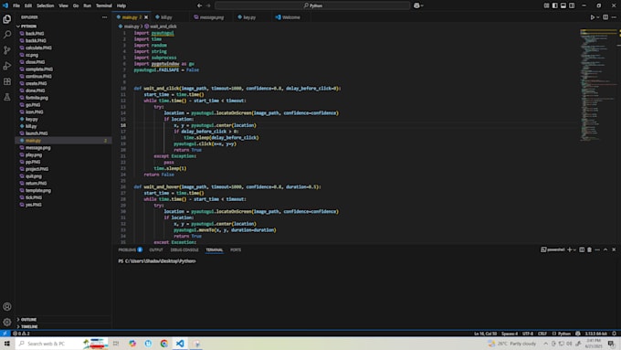 do browser automation using python selenium