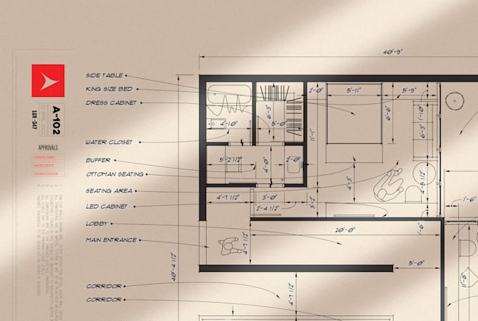 design plans and furniture layouts