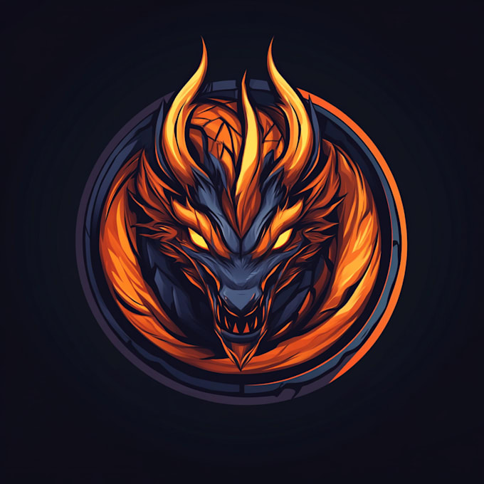 create a fantasy, rpg, nft or sci fi game logo template