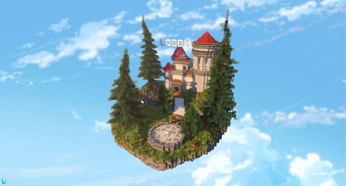 make a custom minecraft lobby or hub in your budget