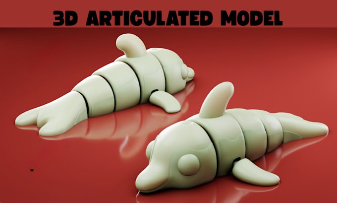 sculpt 3d bjd toy 3d articulated model flexi model articulated toy 3d printing