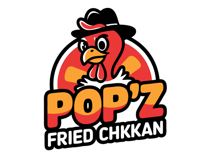 do modern chicken logo unlimited revision