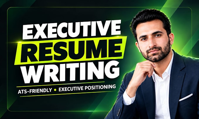 write your CEO or cfo resume, cover letter, and linkedin