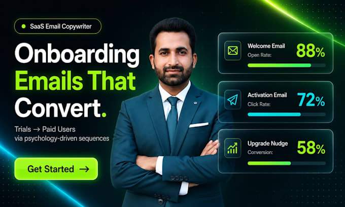 write saas onboarding and conversion email sequences