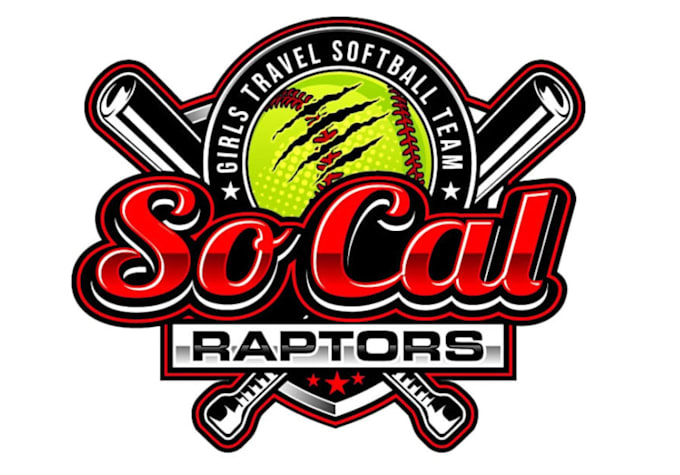 design unique softball logo with free vector files