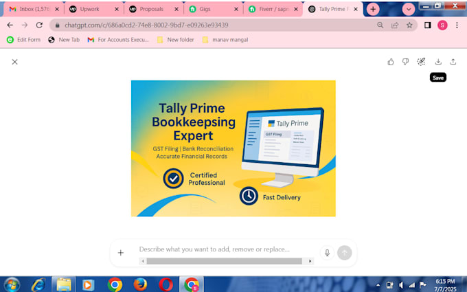 do accounting and bookkeeping using tally erp and prime