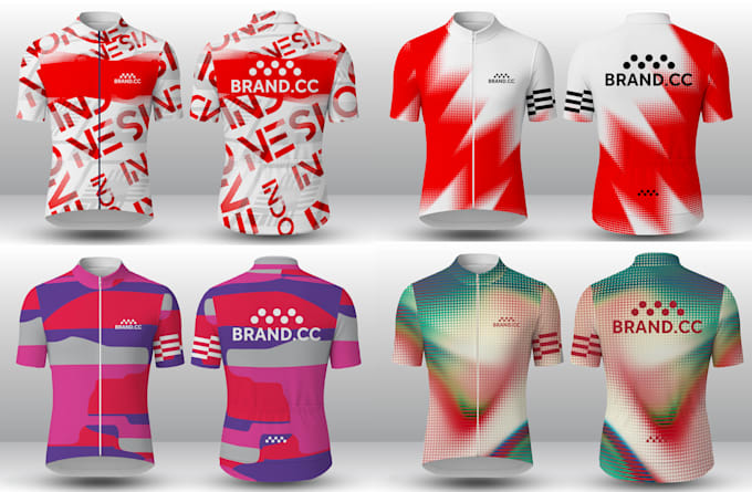 design professional and stylish cycling jersey