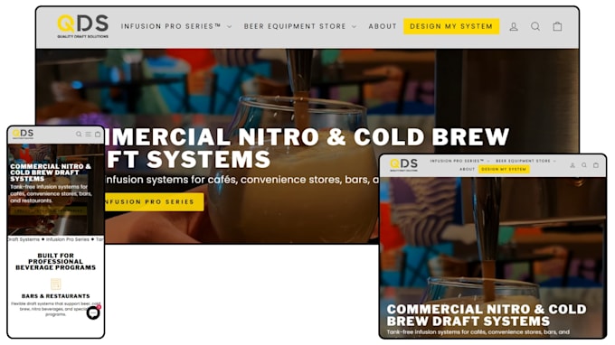 design and develop a cro focused shopify store